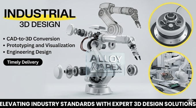 Do 2d cad drawing,3d mechanical part model for 3d printing in autocad ...