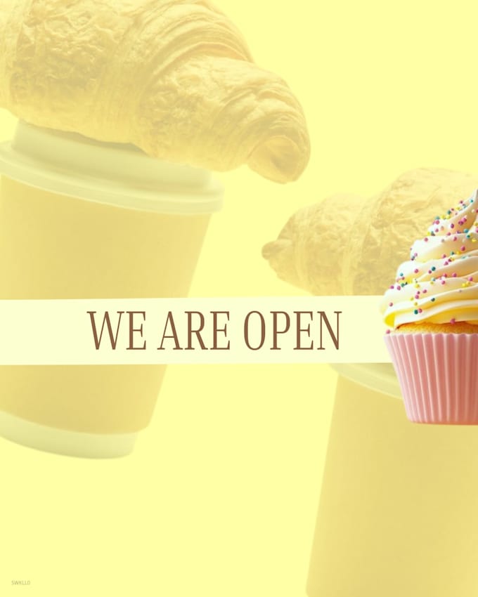 design a grand opening flyer