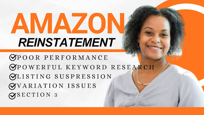 fix amazon account health issues , listing and account reinstatement