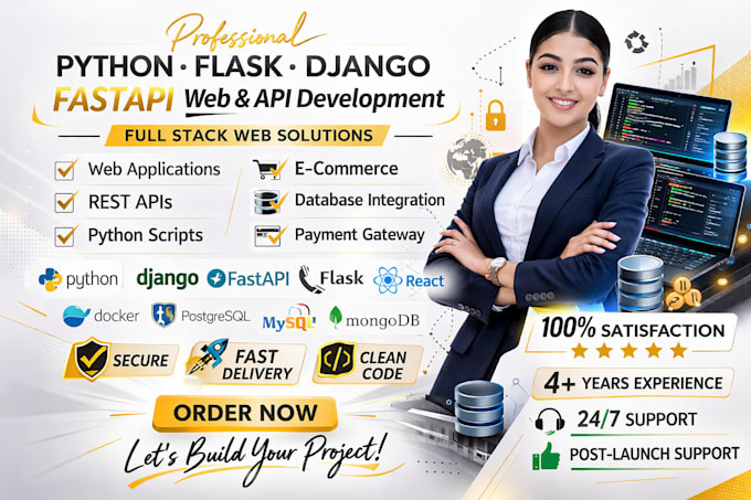doodoo website development customization and API integration withpython fastapi