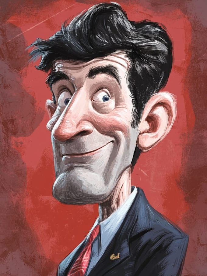 make a political cartoon art