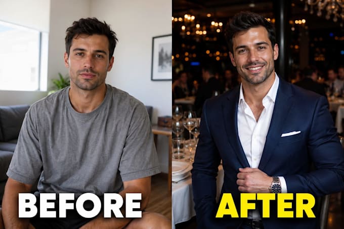 create realistic ai images for online dating, tinder, hinge, cv, potrait, fb