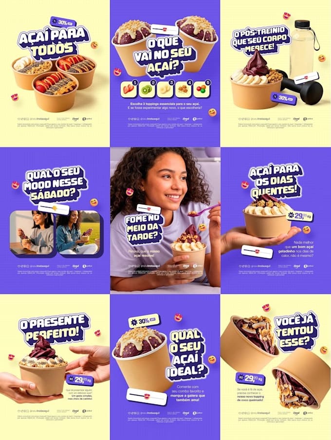 design ad creative, posts, stories, carousals for instagram facebook