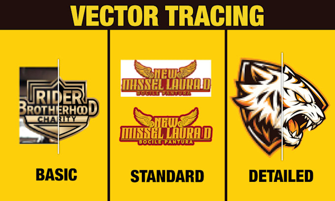 vector tracing, logo, raster to vector in illustrator