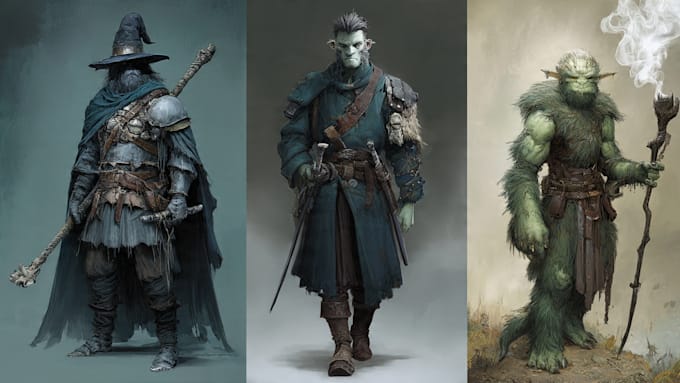 do fantasy characters or fantasy character