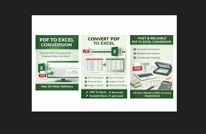 convert PDF bank statement to excel