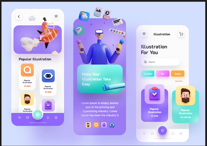 build mobile android app, IOS application, flutter mobile app development