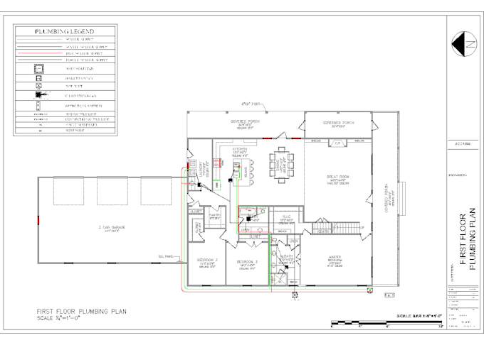 do architectural,electrical load plumbing plans, mep layout hvac for city permit