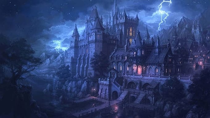 a professional fantasy book cover with magical artwork