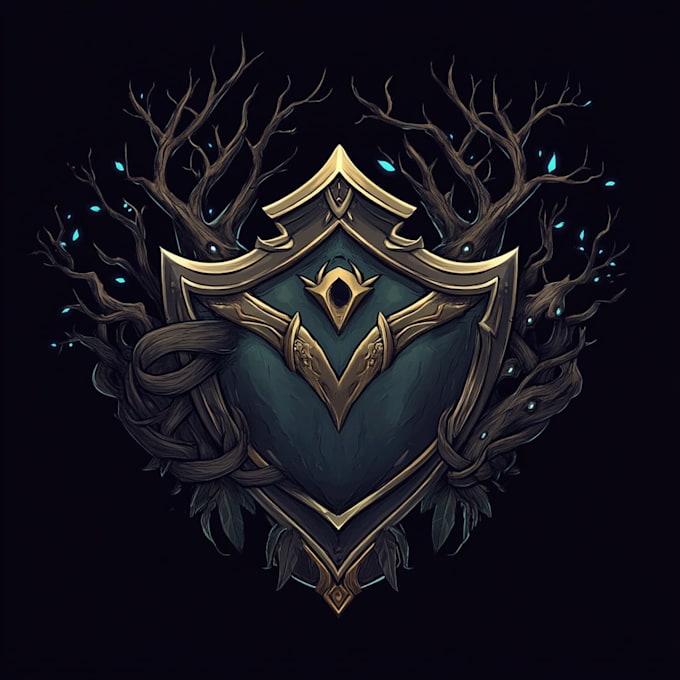 do a fantasy game logo