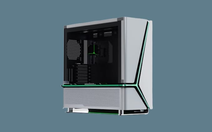 design 3d printable custom nas pc cases,mini nas enclosure,build computer pc,stl