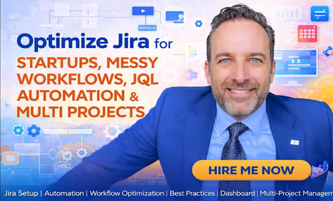 optimize jira for startups, messy workflows, saas jql automation multi projects