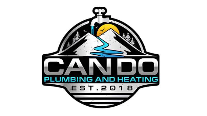 design a professional plumbing logo for plumbers