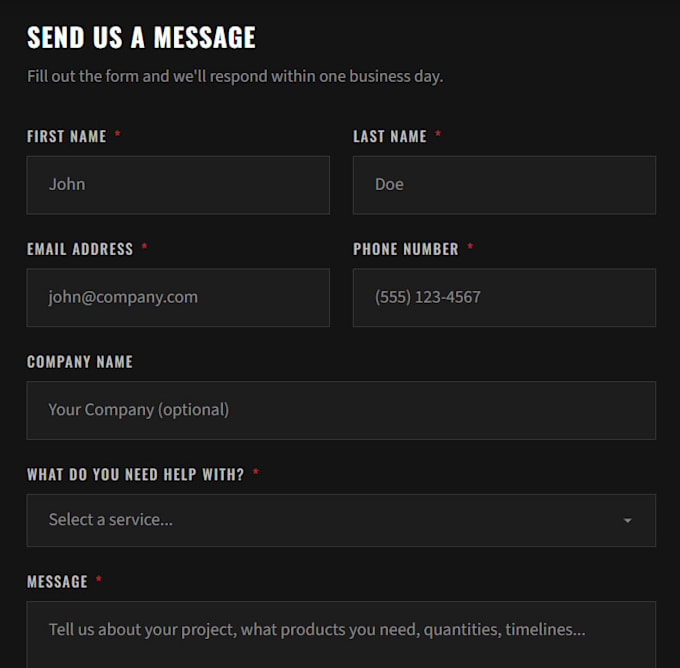 build a professional website using HTML CSS and javascript