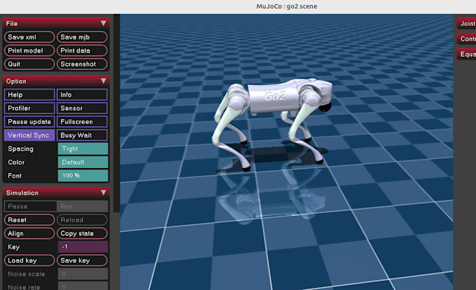 develop control, simulation, or physical ai solutions for legged robots