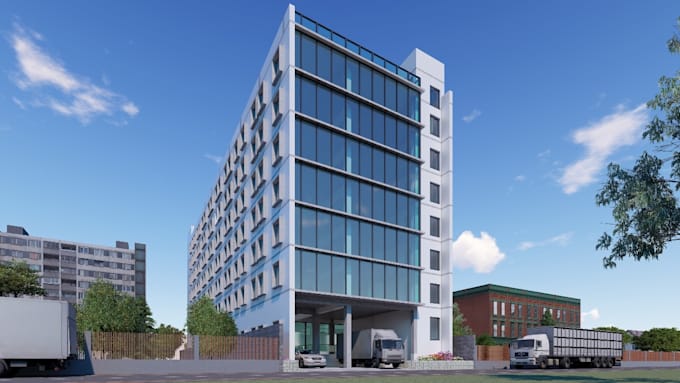 do sketchup 3d modeling and  high quality render