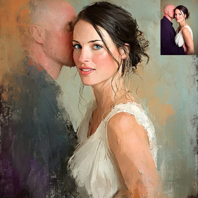 create original acrylic and oil paintings
