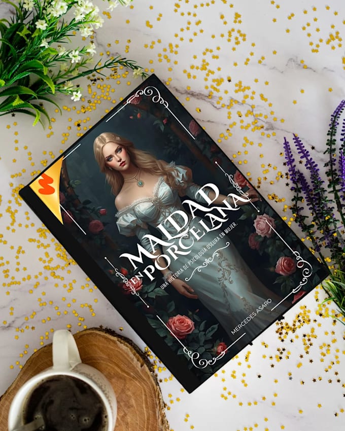 design a simple and aesthetic wattpad book cover