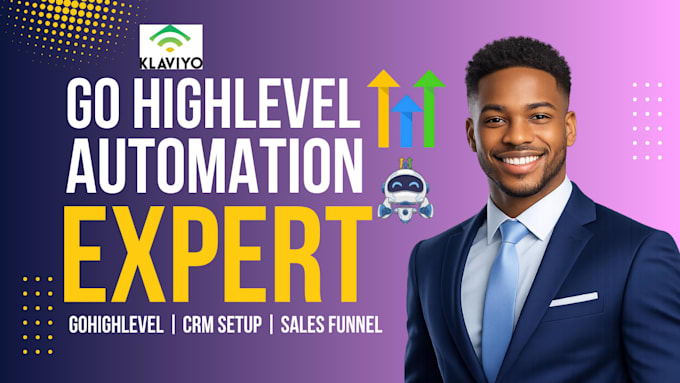 setup gohighlevel automation, sales funnel and CRM workflow