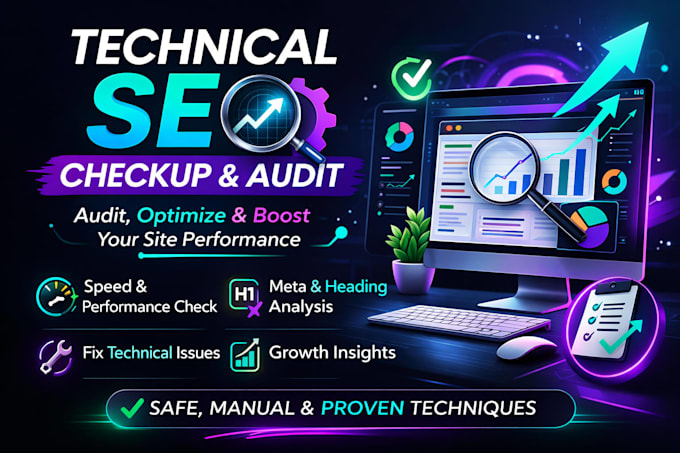 do a complete technical SEO audit and fix ranking issues