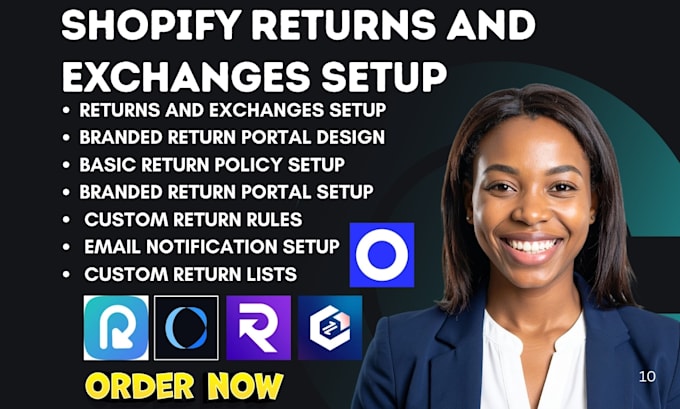 setup shopify returns and exchanges returngo parcelwill yanet return prime loop
