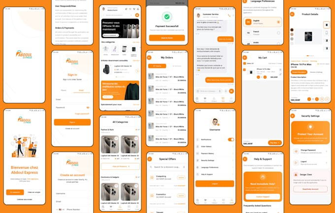 develop your flutter mvp app for android and ios