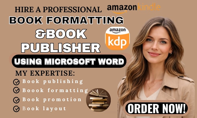 do amazon KDP book formatting, ebook paperback formatting, and KDP publishing
