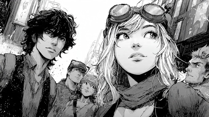 turn your story into comics or manga
