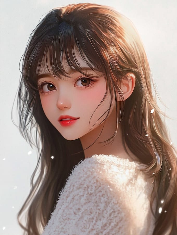 do a anime character