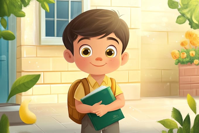 make professional children book design