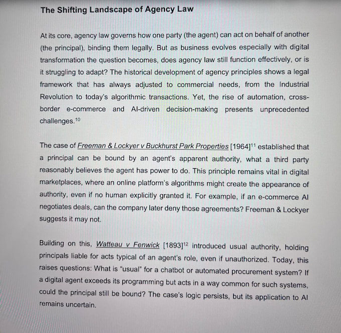 do case law analysis and legal research