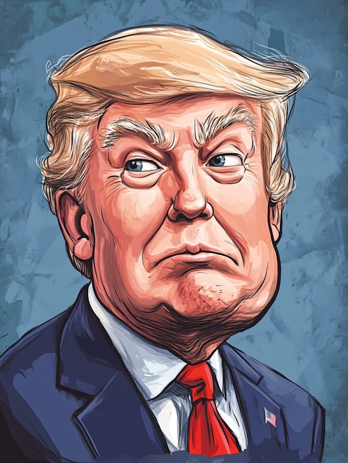 do a political cartoon art