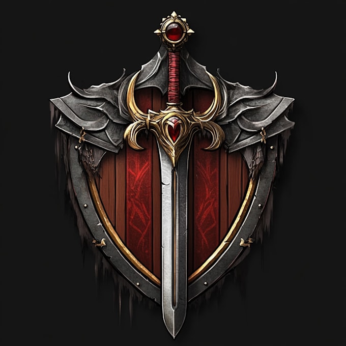 do a fantasy game logo