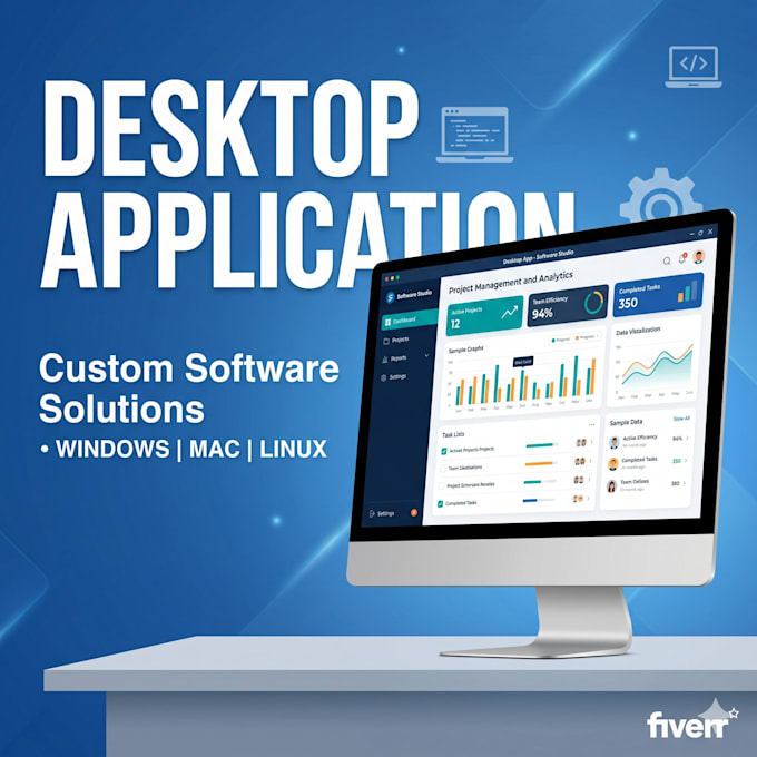 java, javafx , swing, gui desktop custom applications