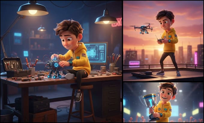 create consistent character and style ai images