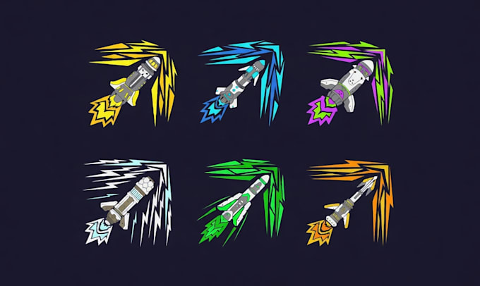 create  2d game assets, characters, icons, props and UI