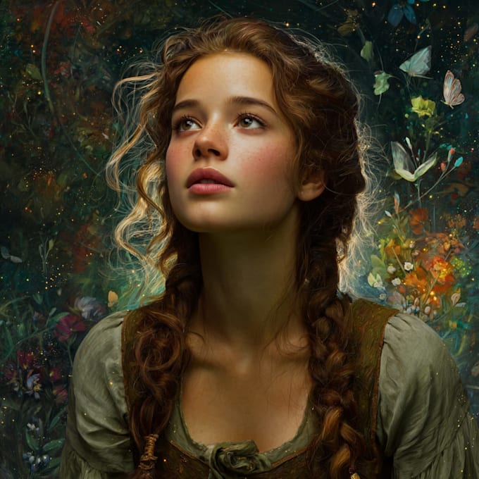 do realistic or fantasy portrait