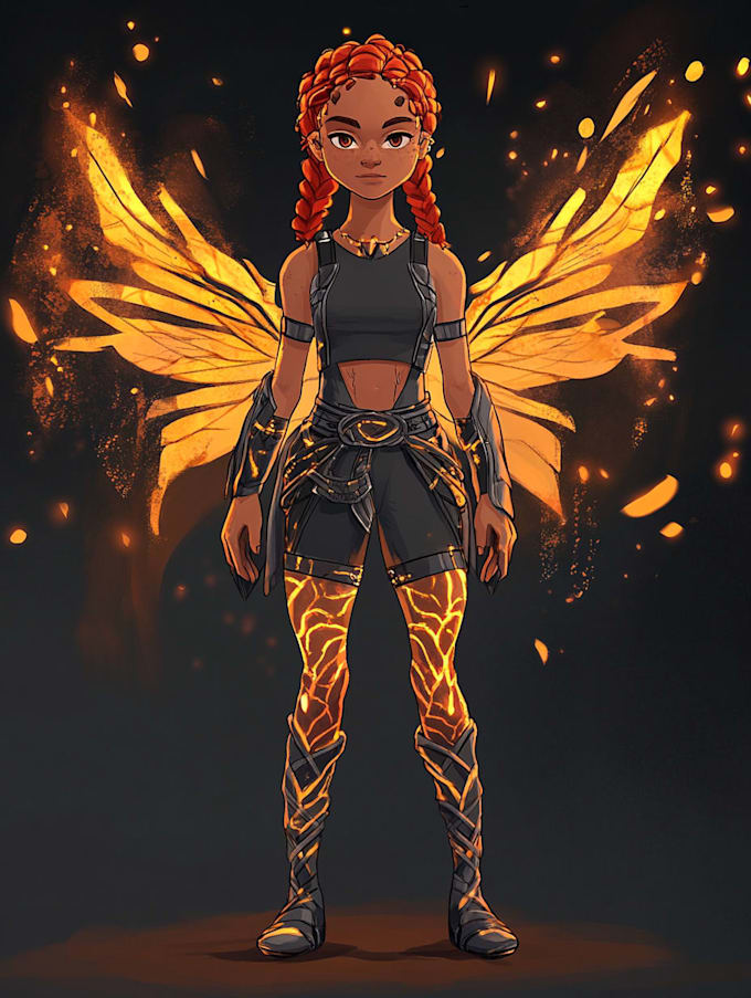 design 2d game character