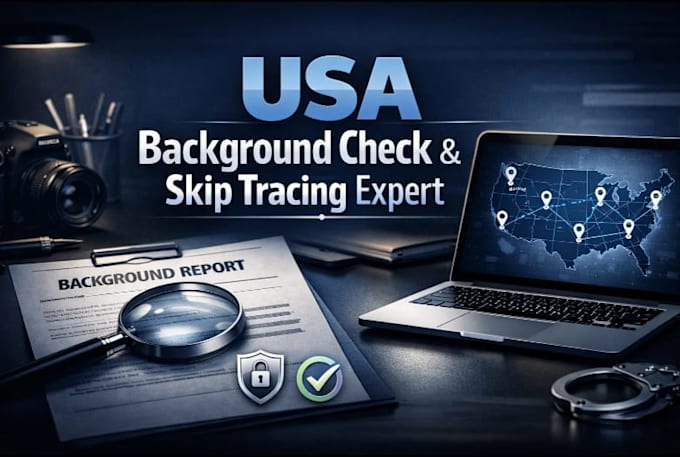 do background check and skip tracing on USA resident