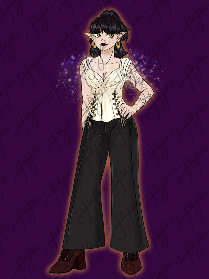 do full body illustration