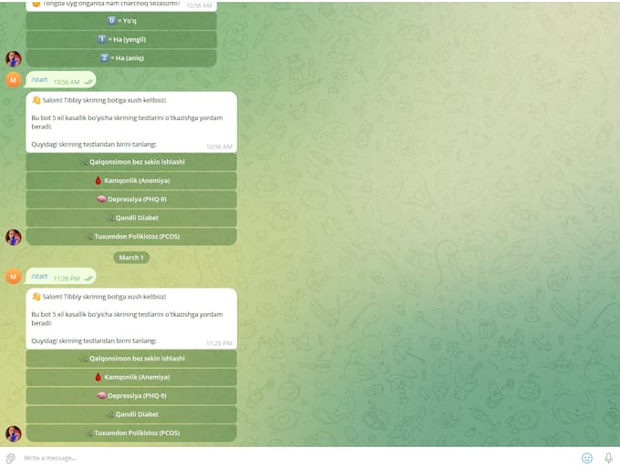 build a custom telegram bot