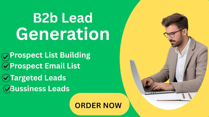 provide b2b lead generation and linkedin lead generation