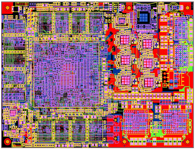 circuit schematic and pcb layout design