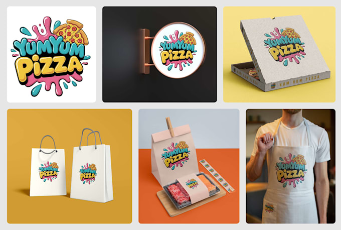 create premium restaurant branding and logo identity design