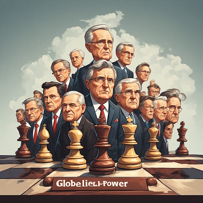 draw a sharp and witty political or editorial cartoon