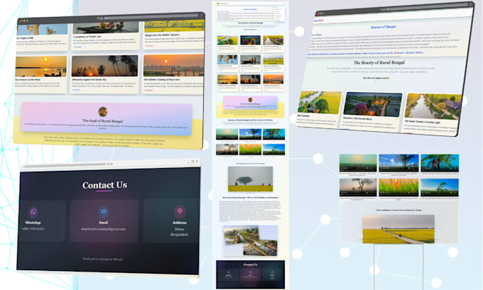 Build a responsive website using react, nextjs or nodejs by Sharif313bd ...