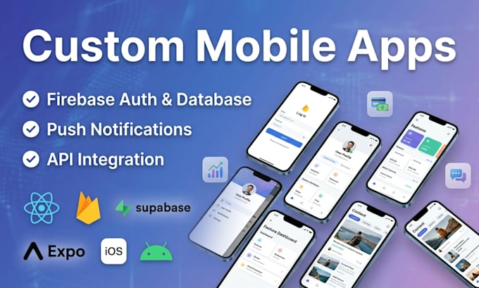 develop scalable react native mobile apps for ios and android