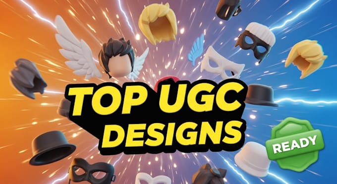 Ugc Pfp Create roblox 3d ugc accessories ugc wearable clothing ugc low poly ...
