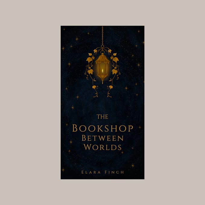 design a premium romantasy book cover for KDP