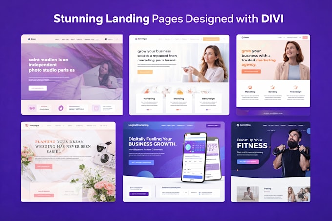 be divi expert for custom divi website using divi theme